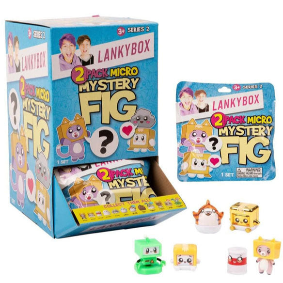 LankyBox Micro Mystery Figs 2pk Blind Bag SERIES 2