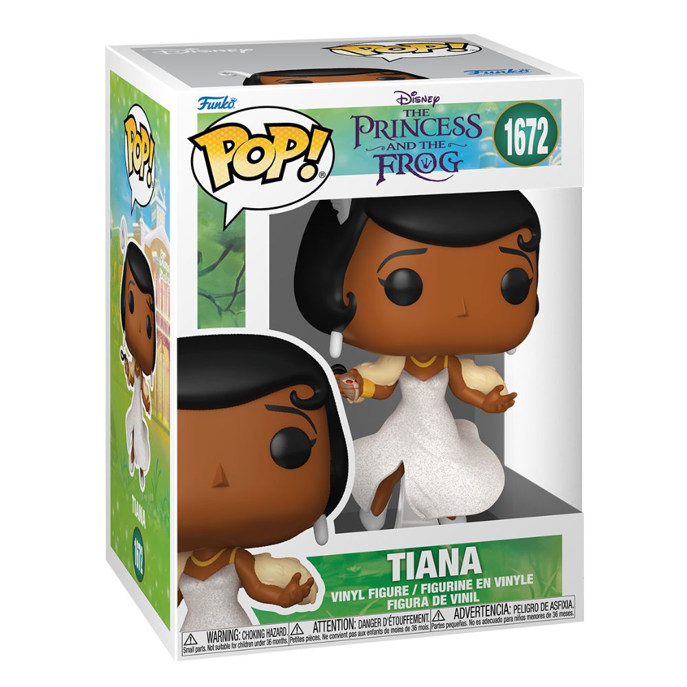 The Princess and The Frog - Tiana in Glittering Gown Pop! Vinyl