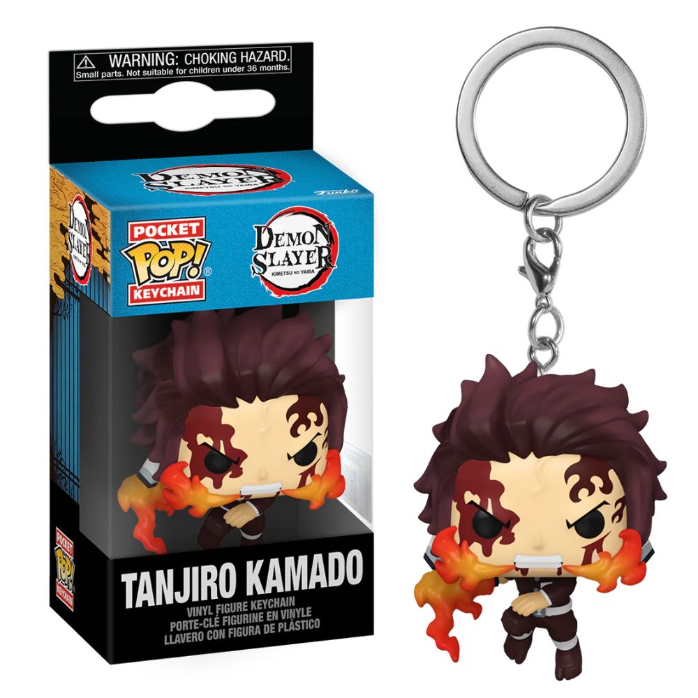 Demon Slayer - Tanjiro (Dancing Flash) Pocket Pop! Keychain