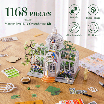 Robotime Diy Mini House Advanced Oxygen Oasis