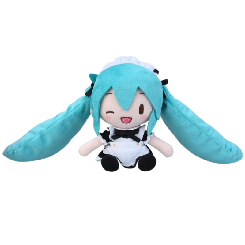 Hatsune Miku Project DIVA Arcade Future Tone Fuwa Petit Mini Plush Hatsune Miku Maid Version (EX) (re-run)