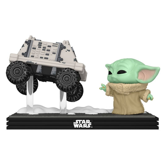 Star Wars: The Mandalorian & Grogu (2026) – Grogu with Polar Mouse Driod Pop! Vinyl Moment