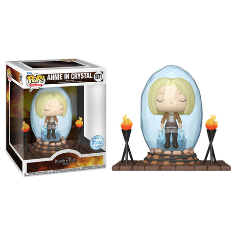 Image of Attack on Titan - Annie in Crystal US Exclusive Pop! Deluxe