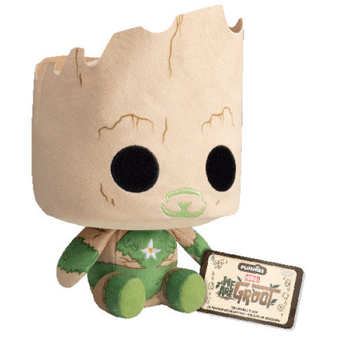 Image of Marvel 85th Anniversary - We Are Groot - Groot Iron Man 7 Inch Pop! Plush