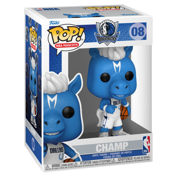 NBA: Mascots - Champ (Dallas Mavericks) Pop! Vinyl