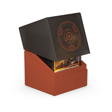Image of Ultimate Guard Boulder Deck Case 100+ Druidic Secrets - Impetus (Dark Orange)