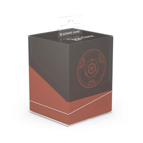 Image of Ultimate Guard Boulder Deck Case 100+ Druidic Secrets - Impetus (Dark Orange)