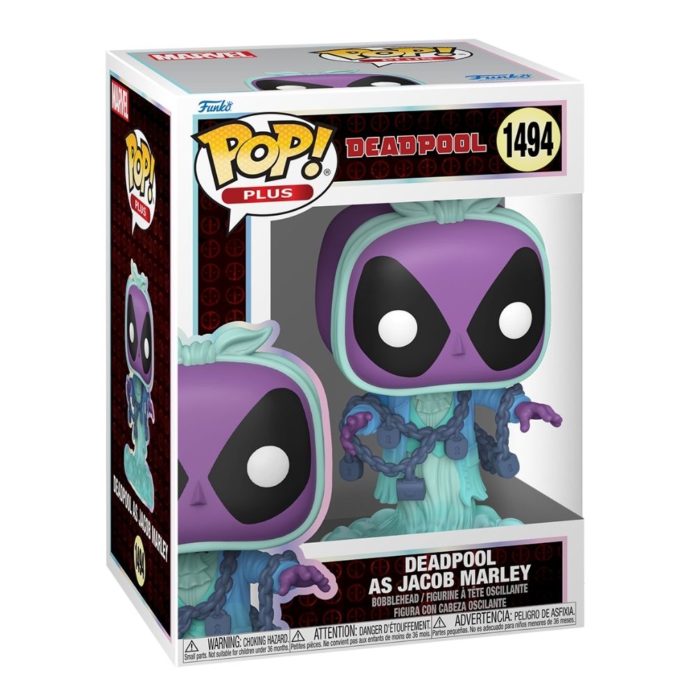 Deadpool: Literary Classics - Deadpool as Jacob Marley Pop! Vinyl