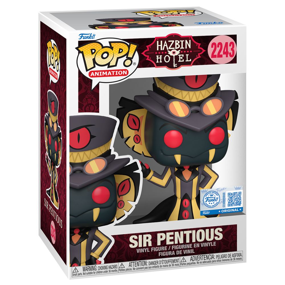 Hazbin Hotel - Sir Pentious US Exclusive Pop! Vinyl