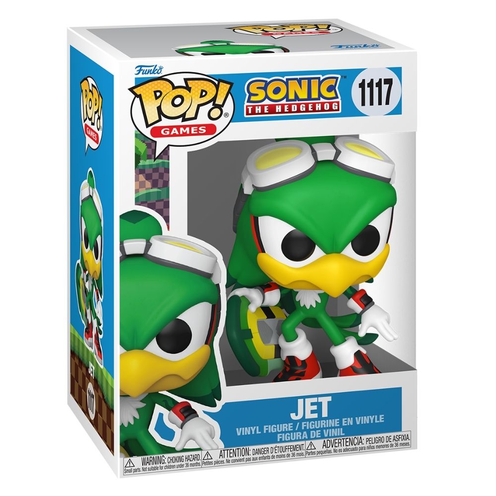 Sonic The Hedgehog - Jet the Hawk with Board Pop! Vinyl