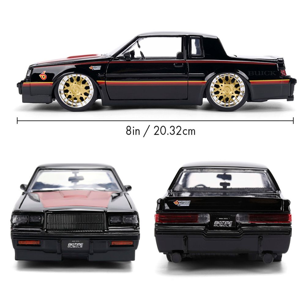 Big Time Muscle - 1987 Buick Grand National 1:24 Scale Diecast Vehicle