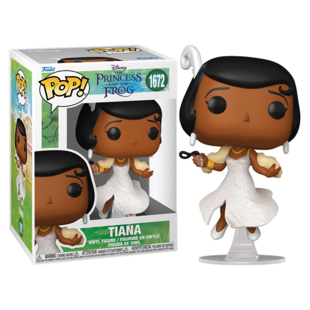 The Princess and The Frog - Tiana in Glittering Gown Pop! Vinyl