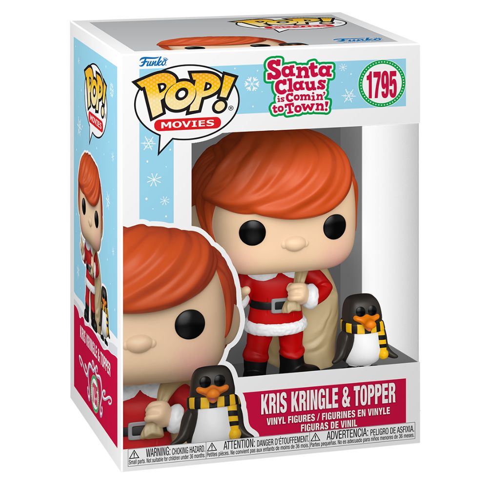 Santa Claus is Comin' to Town - Kris Kringle & Topper Pop! Vinyl
