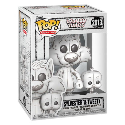 Looney Tunes: Sketched - Sylvester & Tweety Pop! Vinyl