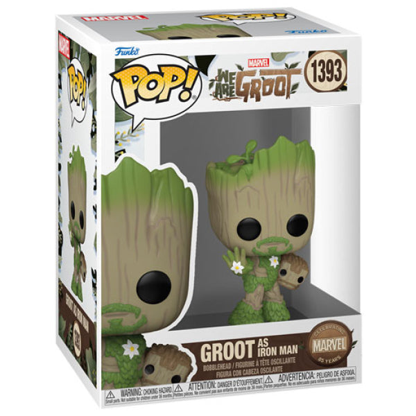 Marvel 85th Anniversary - We Are Groot - Groot Iron Man Pop! Vinyl