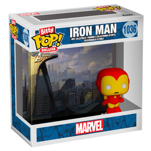 Marvel - Iron Man (Avengers Tower) Bitty Pop! Deluxe