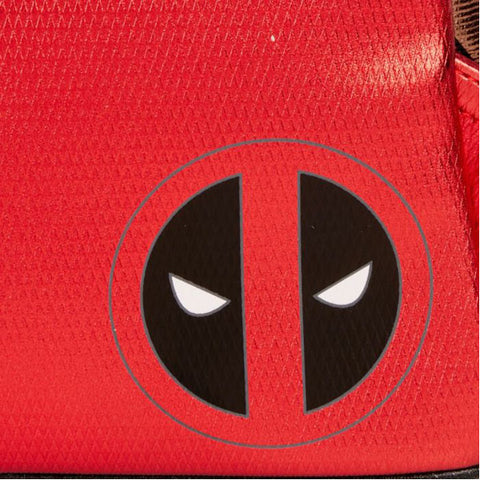 Image of Loungefly - Marvel - Deadpool Metallic Cosplay Mini Backpack