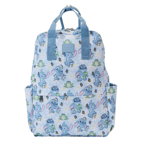 Image of Loungefly - Lilo & Stitch - Stitch Springtime Daisy Nylon Backpack