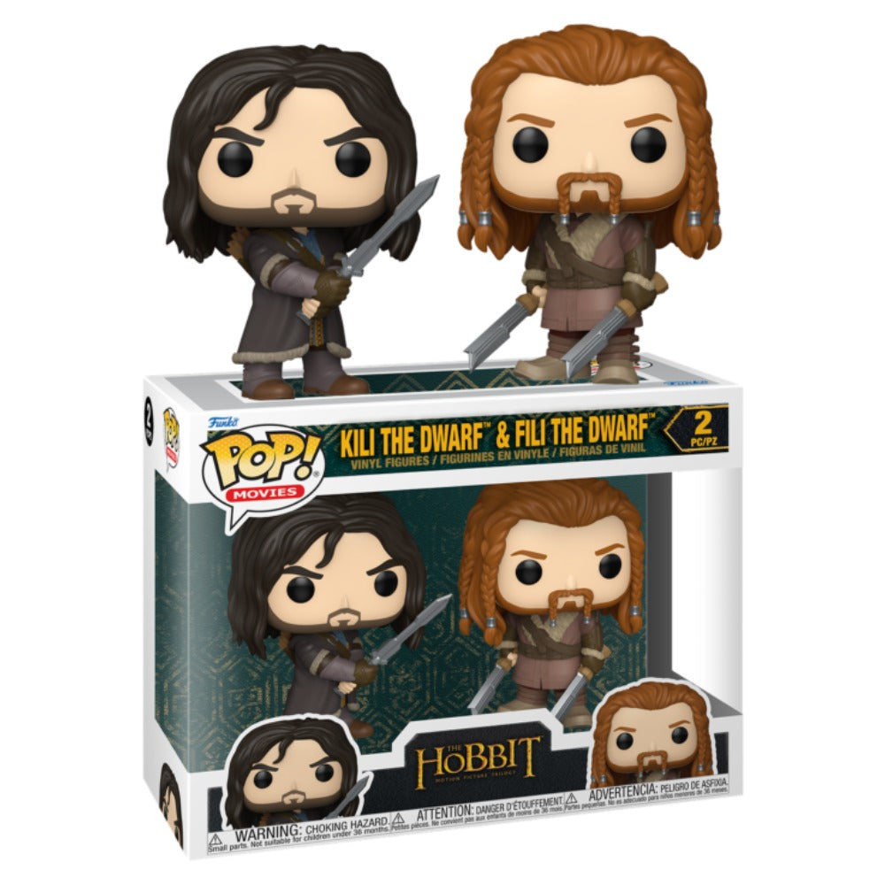 The Hobbit - Kili & Fili Pop! Vinyl 2 Pack