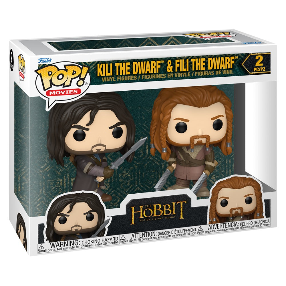The Hobbit - Kili & Fili Pop! Vinyl 2 Pack