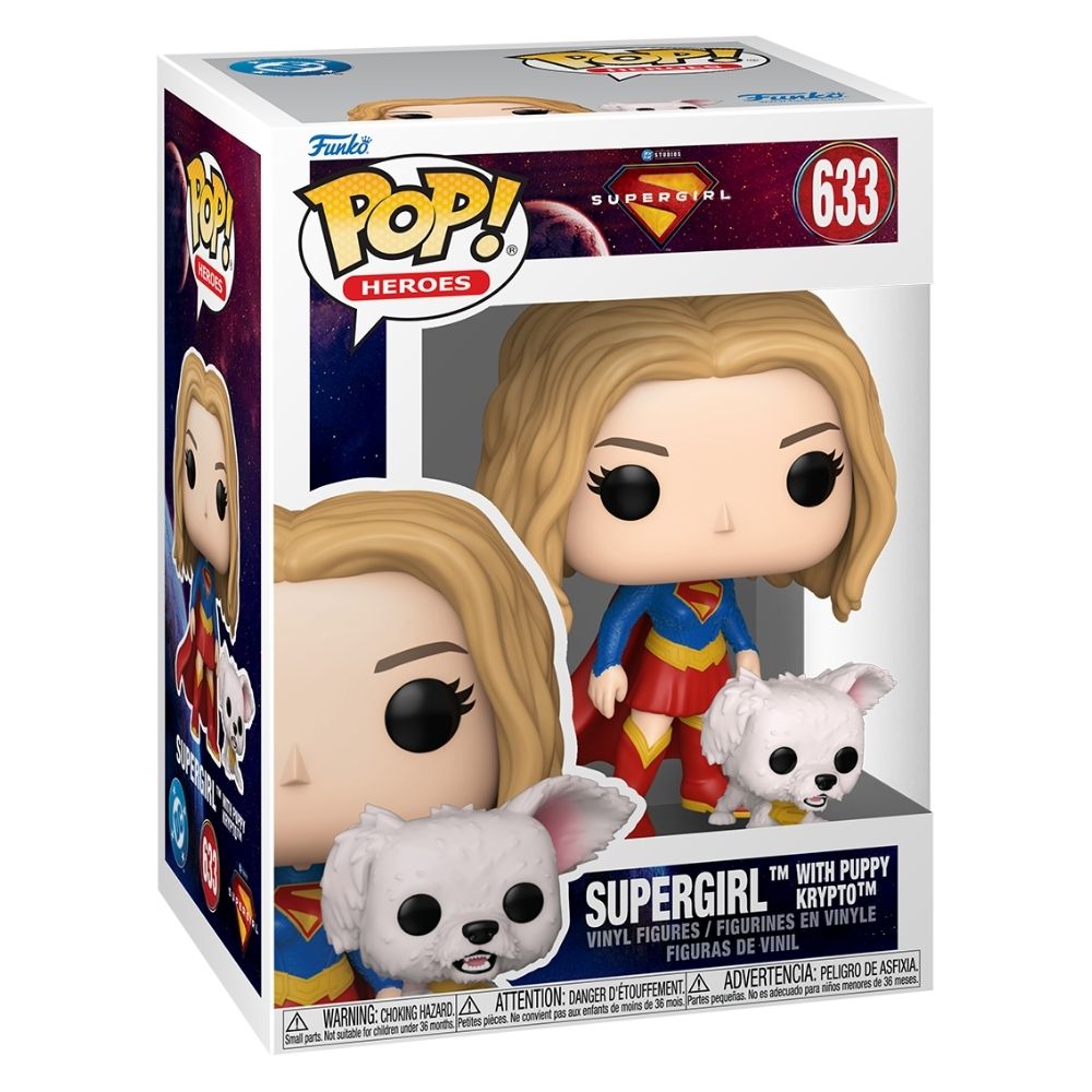 Supergirl (2026) - Supergirl with Puppy Krypto Pop! Vinyl
