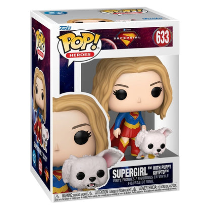 Supergirl (2026) - Supergirl with Puppy Krypto Pop! Vinyl
