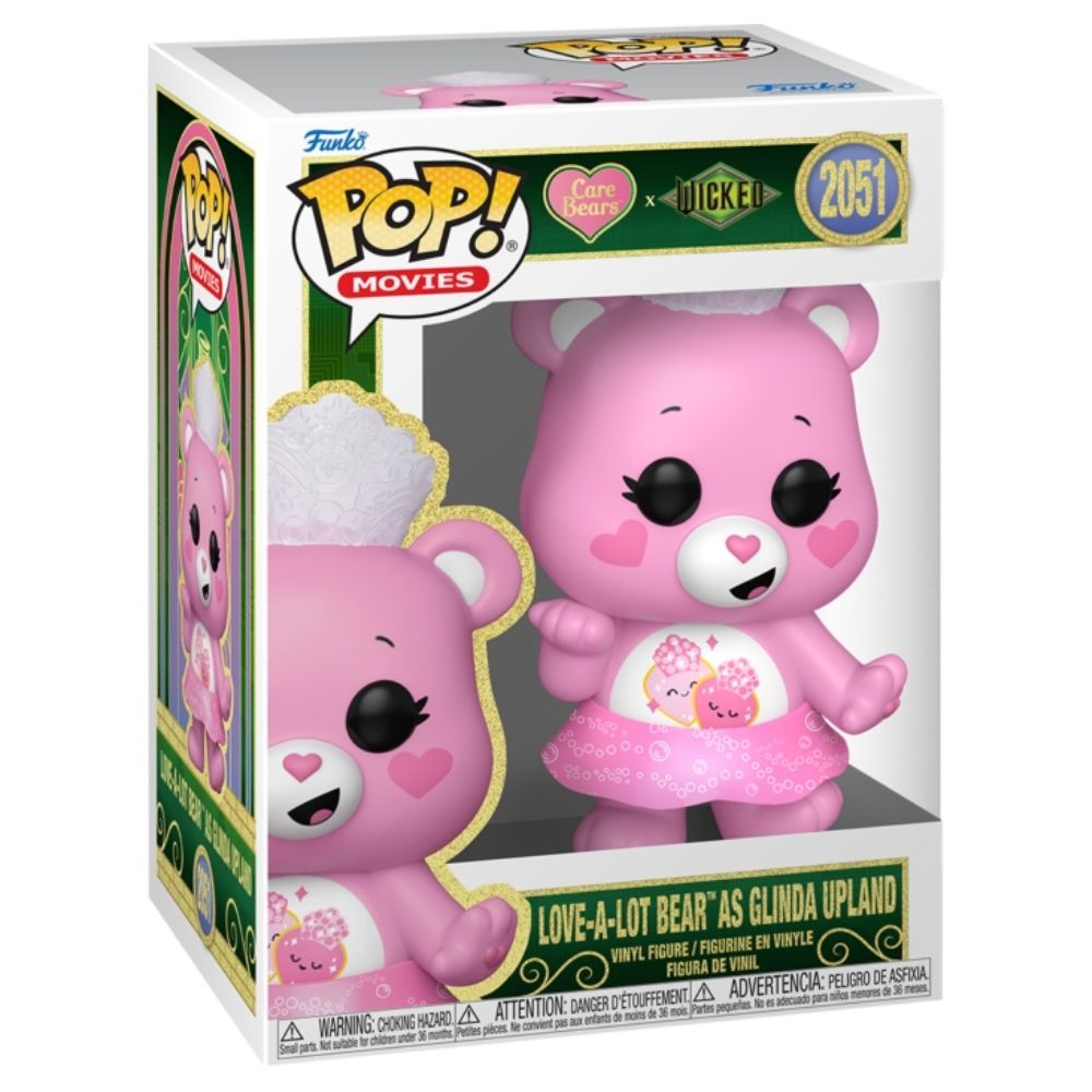 Care Bears x Wicked - Love-A-Lot Bear as Glinda Upland Pop! Vinyl