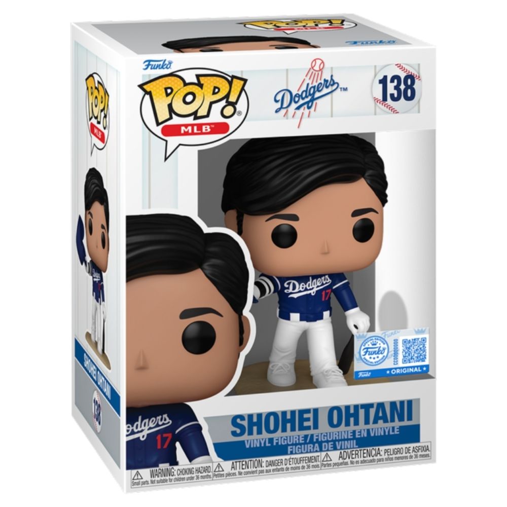MLB Baseball: Los Angeles Dodgers - Shohei Ohtani (Helmet Salute) US Exclusive Pop! Vinyl
