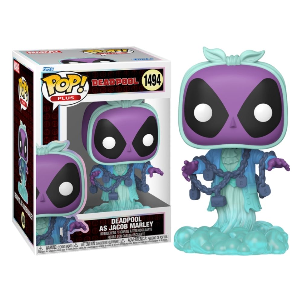 Deadpool: Literary Classics - Deadpool as Jacob Marley Pop! Vinyl