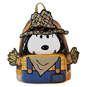 Loungefly - Peanuts - Snoopy Scarecrow Cosplay Mini Backpack