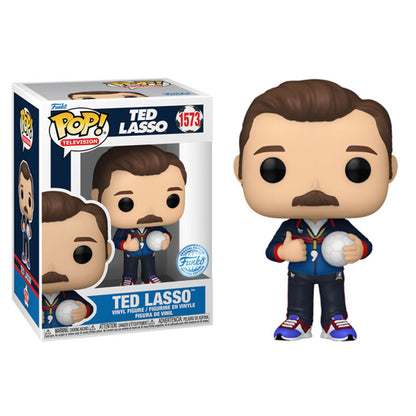 Ted Lasso - Ted Lasso with Soccer Ball US Exclusive Pop! Vinyl