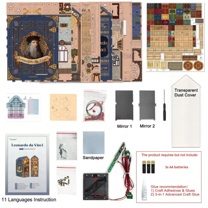 Tonecheer Leonardo Da Vinci