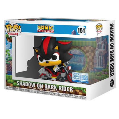 Sonic the Hedgehog - Shadow on Dark Rider US Exclusive Pop! Vinyl Ride