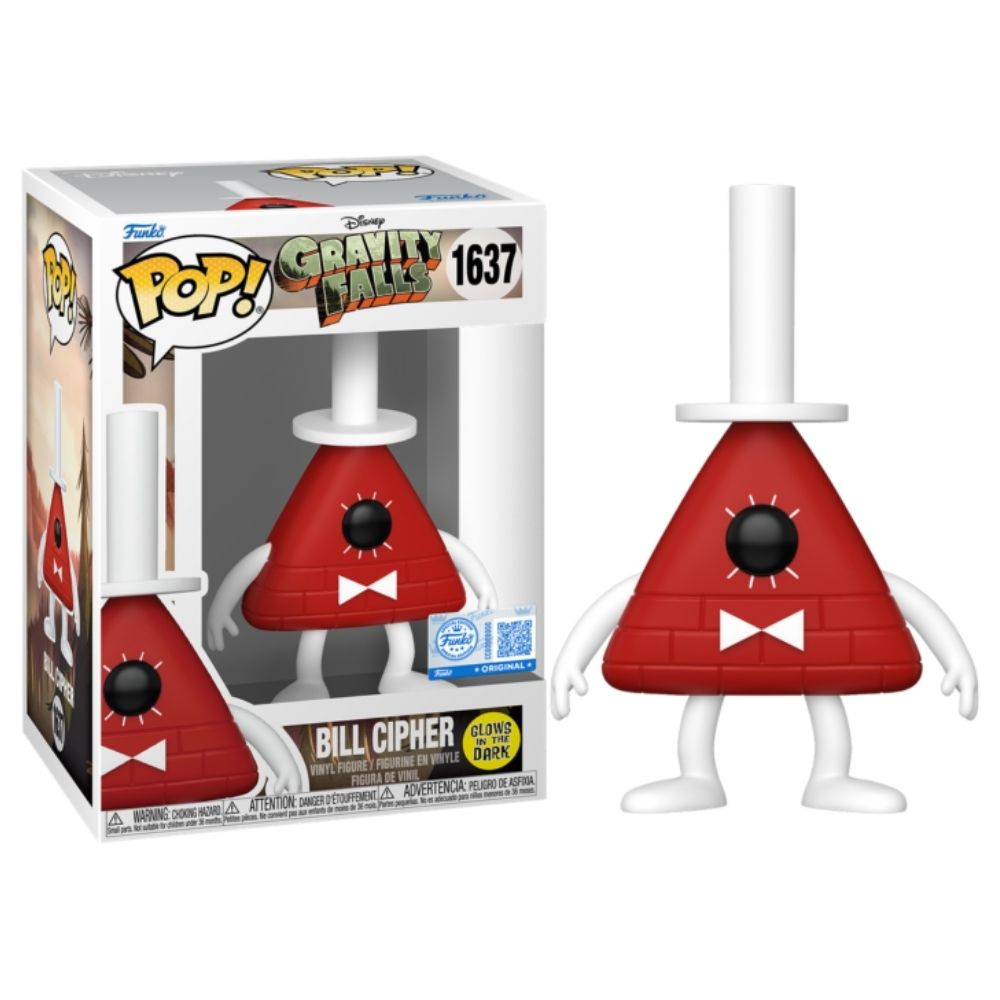 Gravity Falls - Bill Cipher Glow in the Dark US Exclusive Pop! Vinyl