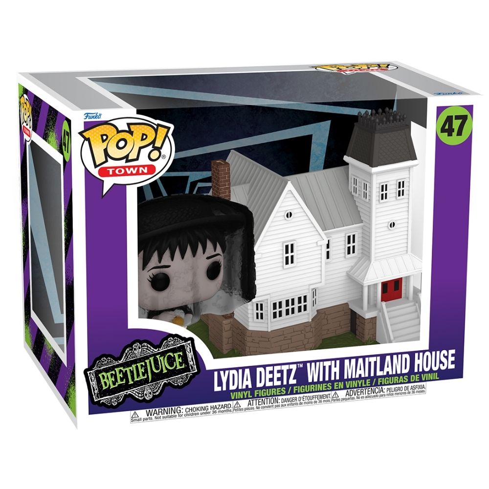 Beetlejuice Beetlejuice (2024) - Lydia Deetz with Maitland House Pop! Town