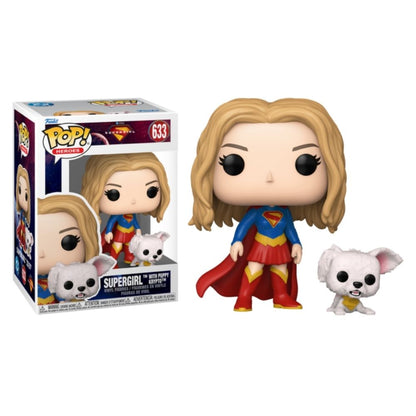 Supergirl (2026) - Supergirl with Puppy Krypto Pop! Vinyl