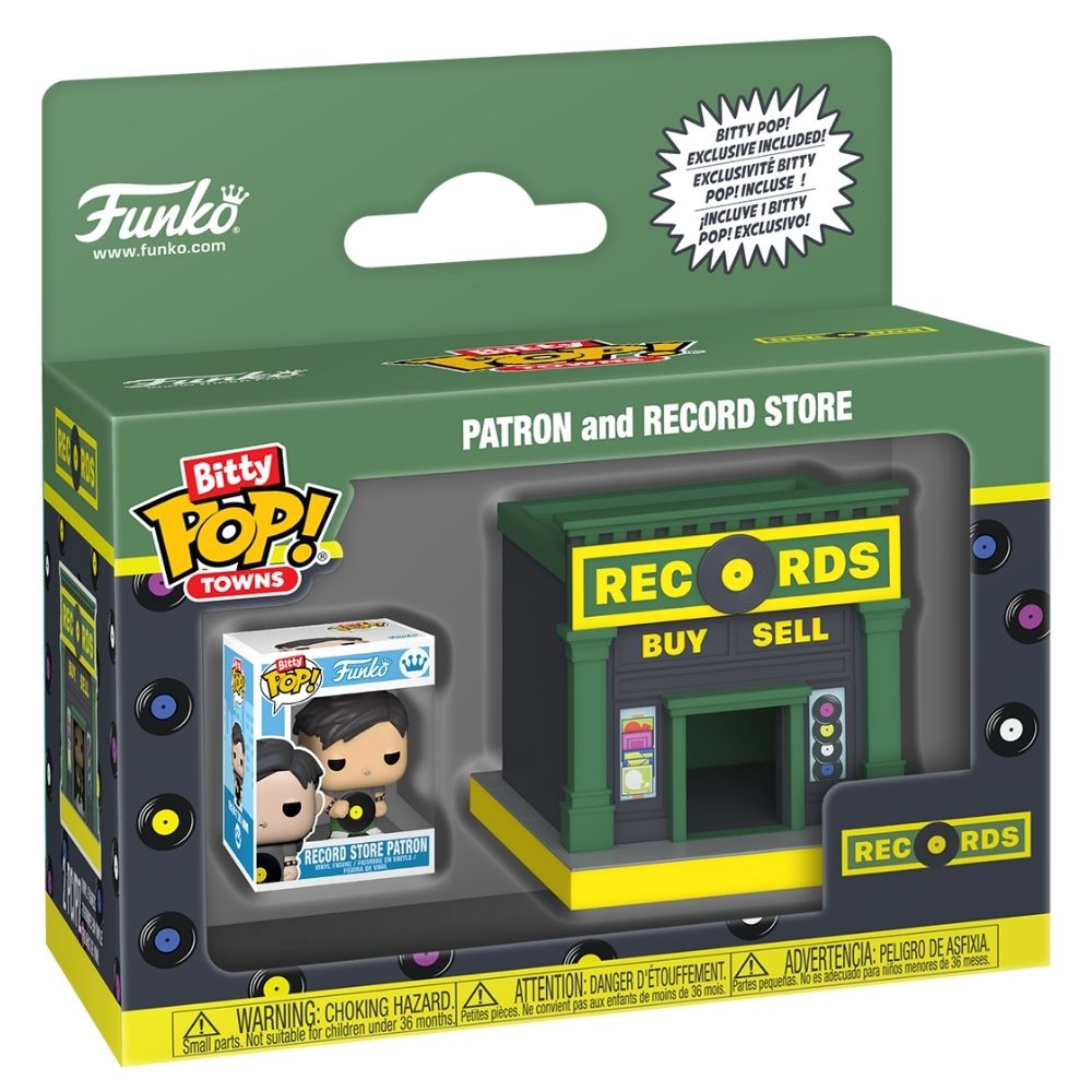 Bitty City - Record Store Bitty Pop! Town Expansion Pack