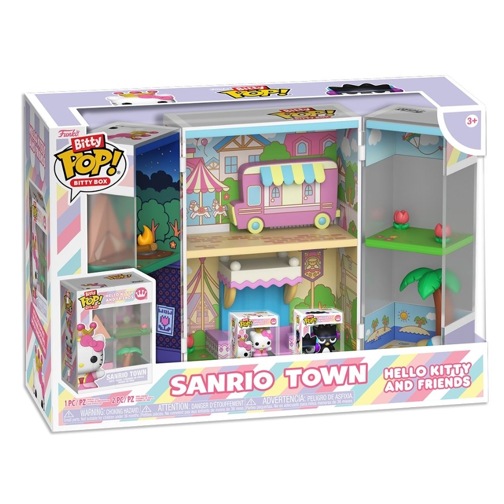 Hello Kitty and Friends - Sanrio Town Bitty Pop! Vinyl Playset