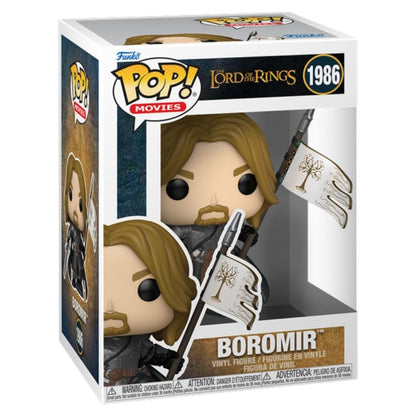The Lord of the Rings - Boromir with Gondor Flag Pop! Vinyl