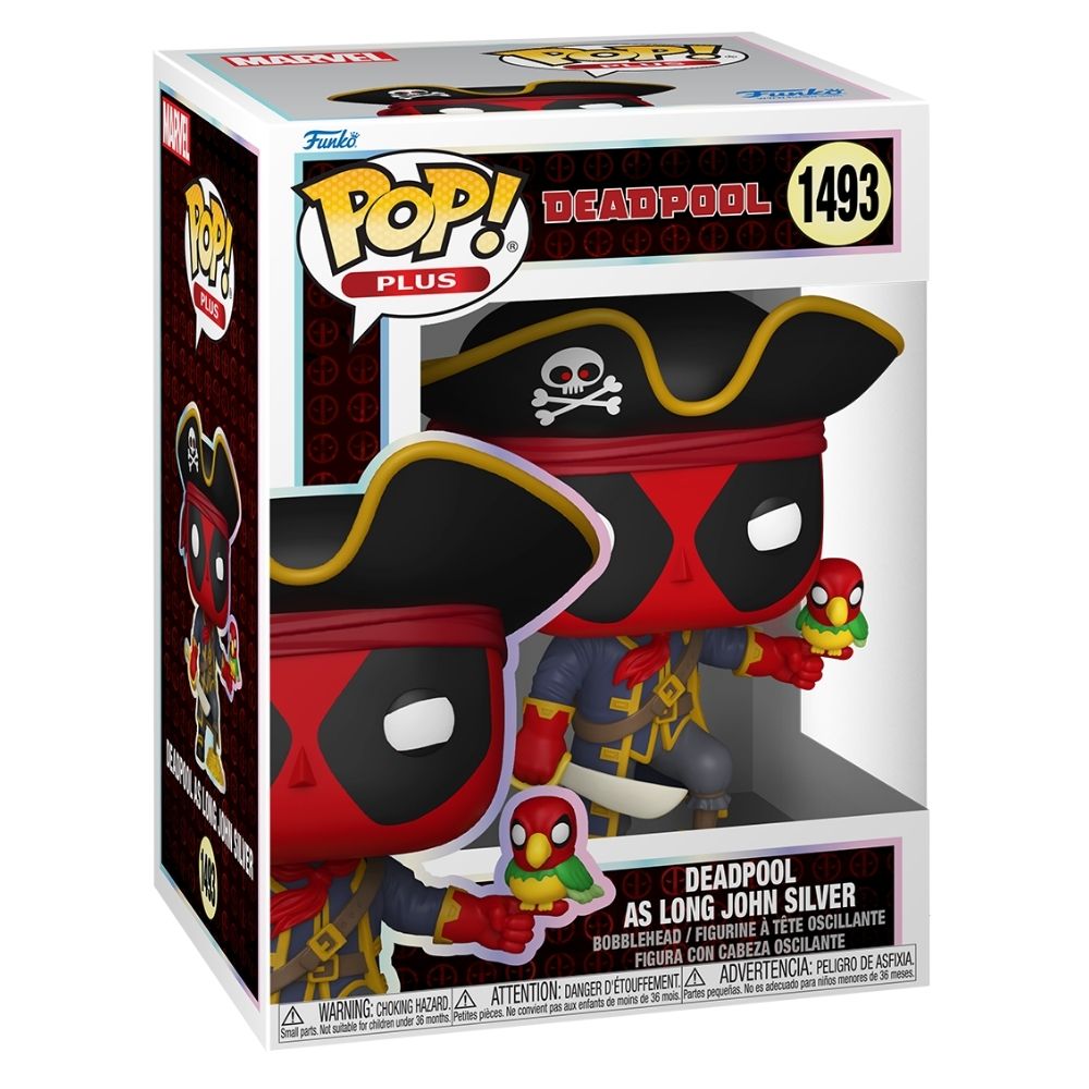 Deadpool: Literary Classics - Deadpool as Long John Silver Pop! Vinyl