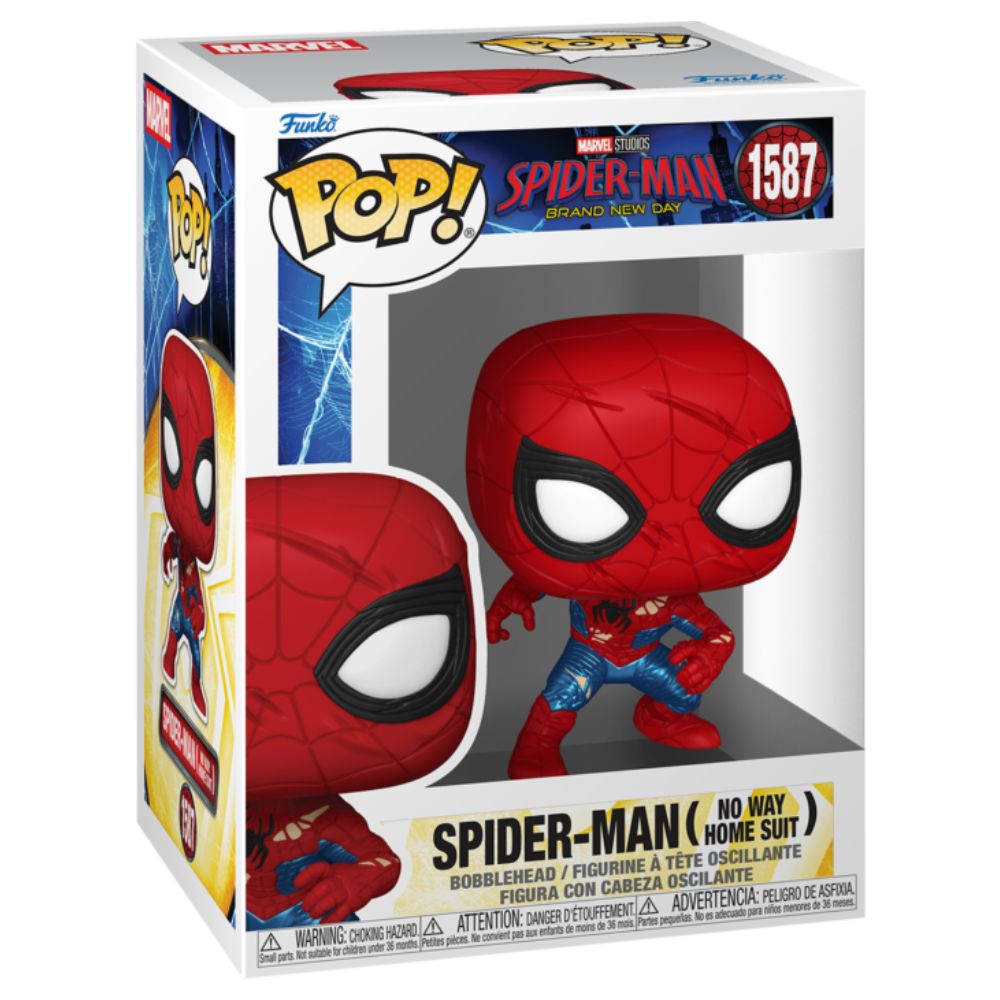 Spider-Man: Brand New Day (2026) - Spider-Man (No Way Home Suit) Pop! Vinyl