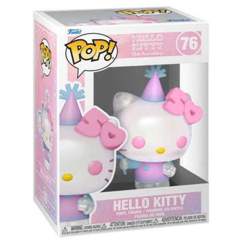 Image of Hello Kitty 50th Anniversary - Hello Kitty with Balloons Pop! Vinyl