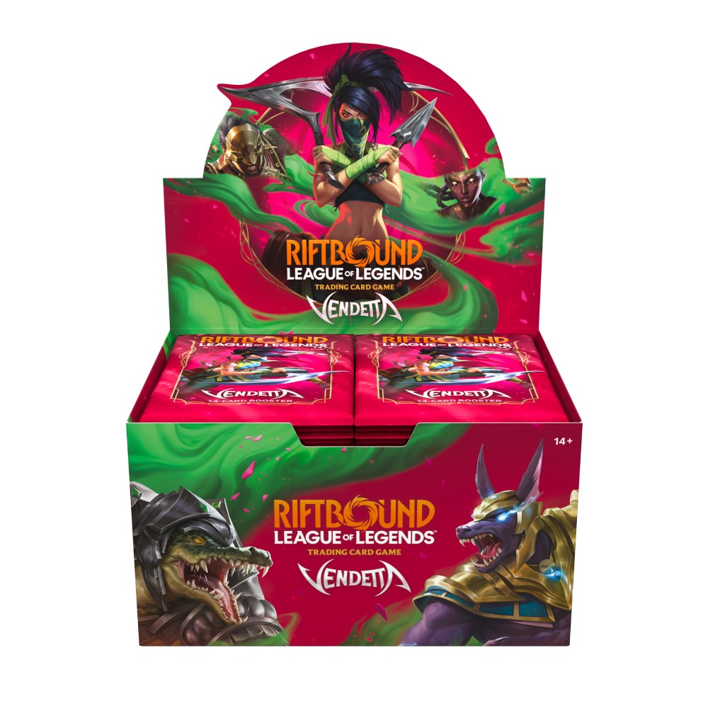 Riftbound: League of Legends TCG – Booster Display – Vendetta (Release Date 31st July 2026)