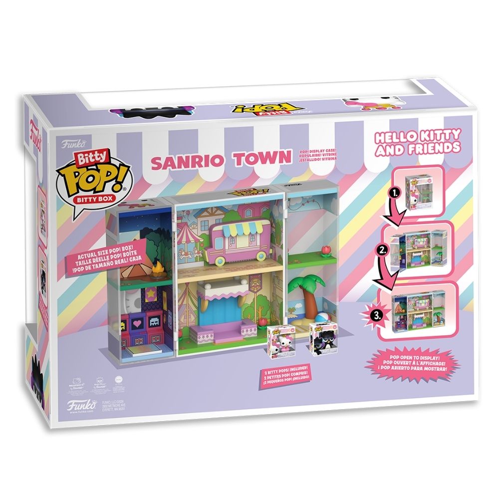 Hello Kitty and Friends - Sanrio Town Bitty Pop! Vinyl Playset