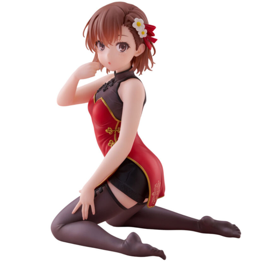 A Certain Scientific Railgun Desktop Cute Figure Mikoto Misaka (Chinese Dress Version)