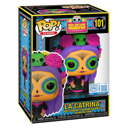 Dia de Los Muertos - La Catrina Blacklight US Exclusive Pop! Vinyl