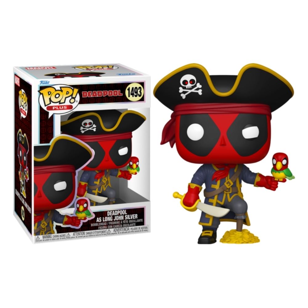 Deadpool: Literary Classics - Deadpool as Long John Silver Pop! Vinyl
