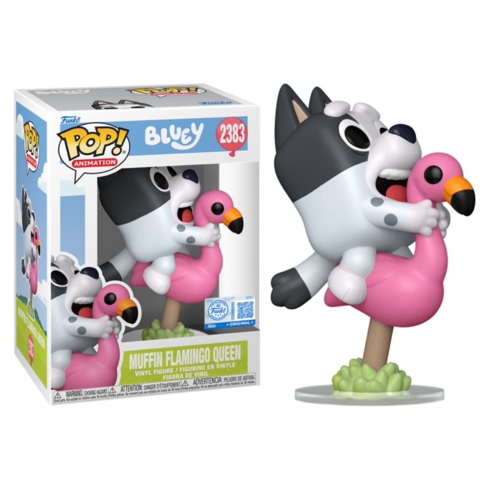 Bluey - Muffin Flamingo Queen Pop! Vinyl