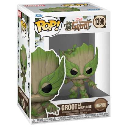 Marvel 85th Anniversary - We Are Groot - Groot Wolverine Pop! Vinyl