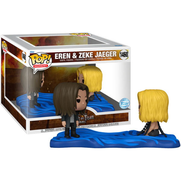 Attack on Titan - Eren and Zeke US Exclusive Pop! Moment